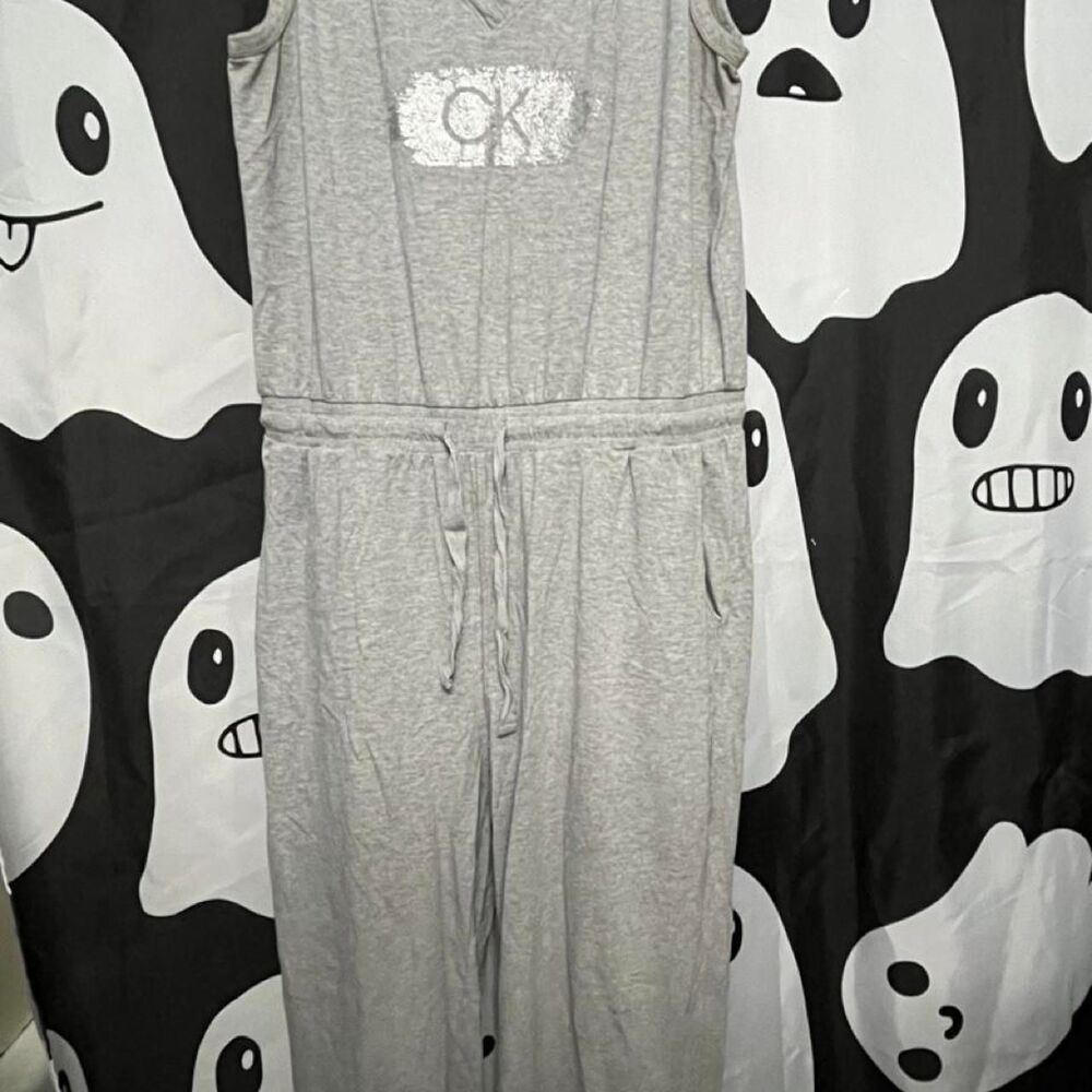 Calvin-klein Women's Grey Playsuit-romper